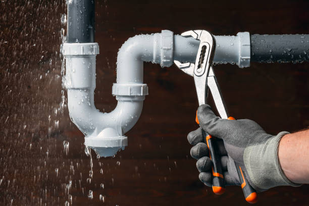 Professional Plumbing technician working in Angola, NY